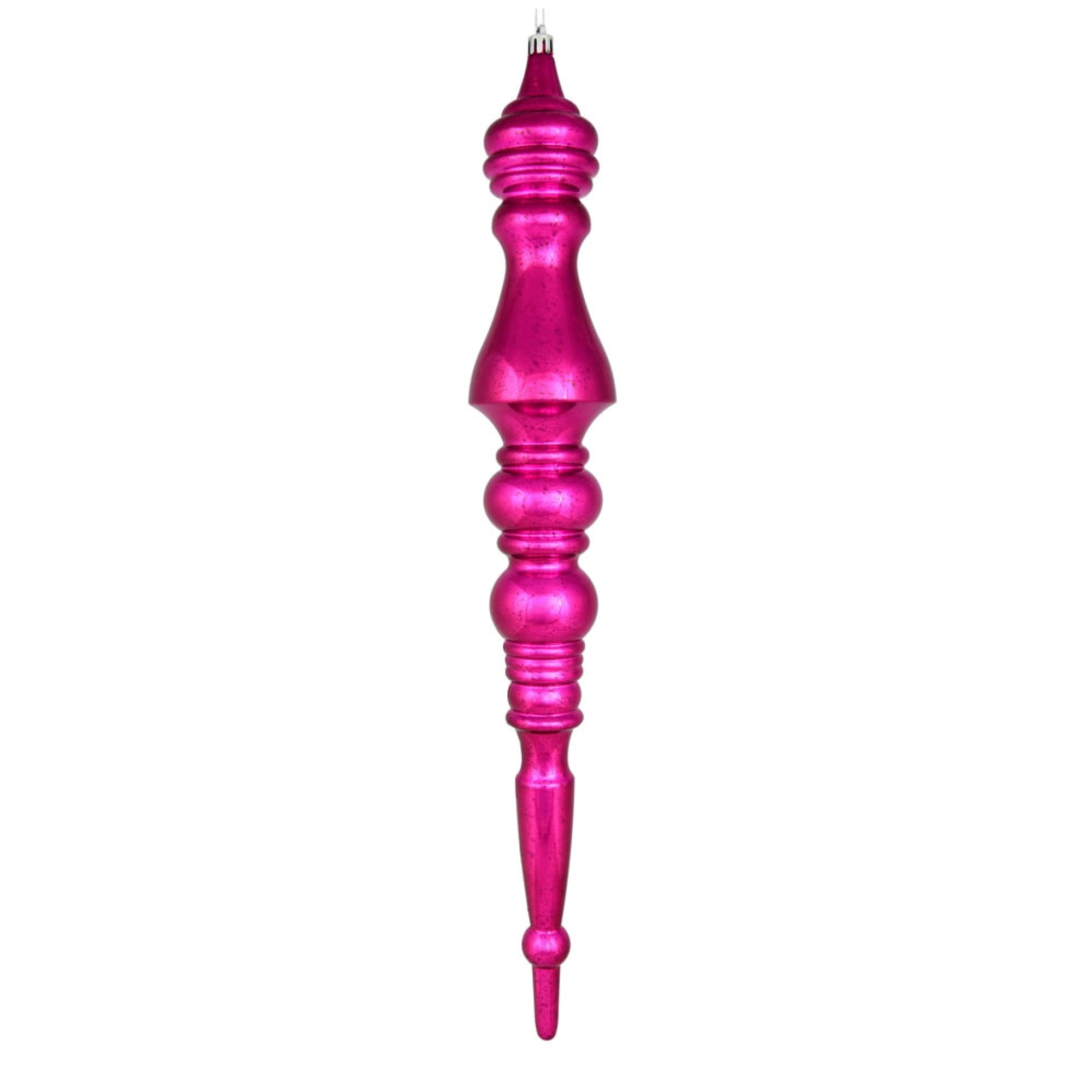 20” Fuchsia Mercury Finial 2/Bag