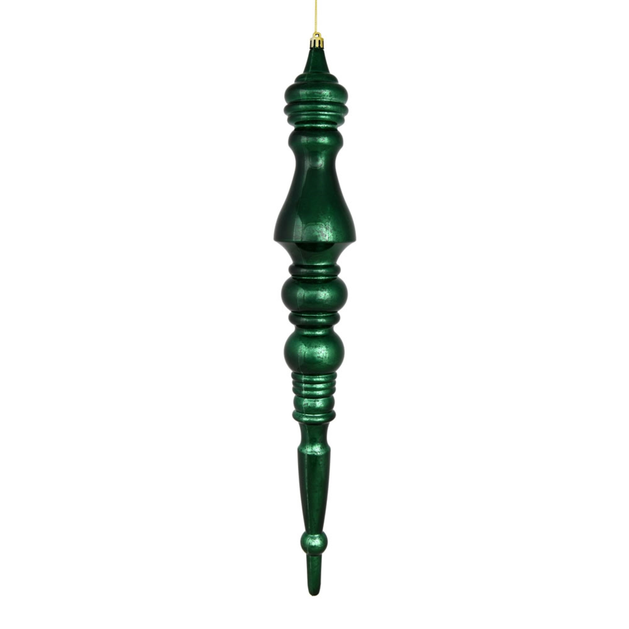 20” Midnight Green Mercury Finial 2/Bag