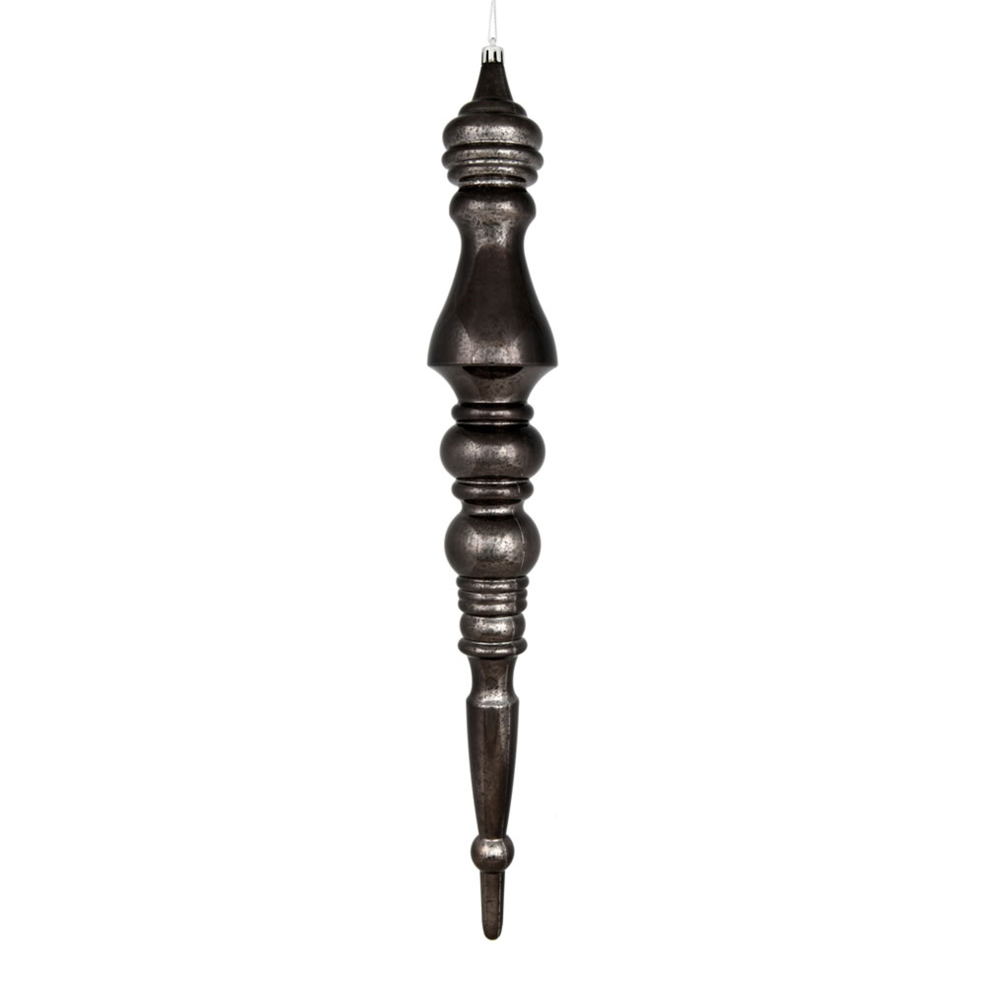 20” Gunmetal Mercury Finial 2/Bag