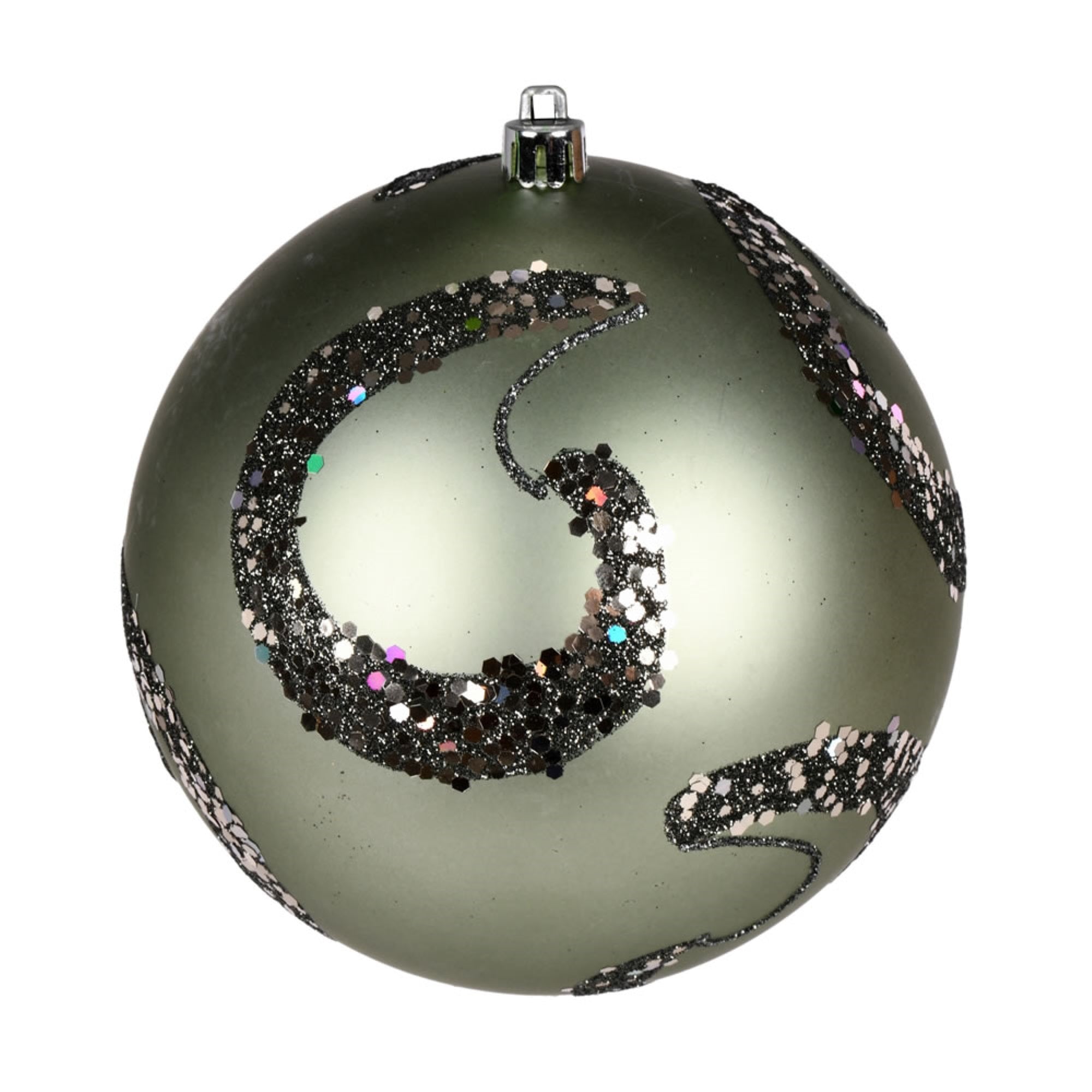 4.75” Wrought Iron Matte Sequin Drill Or