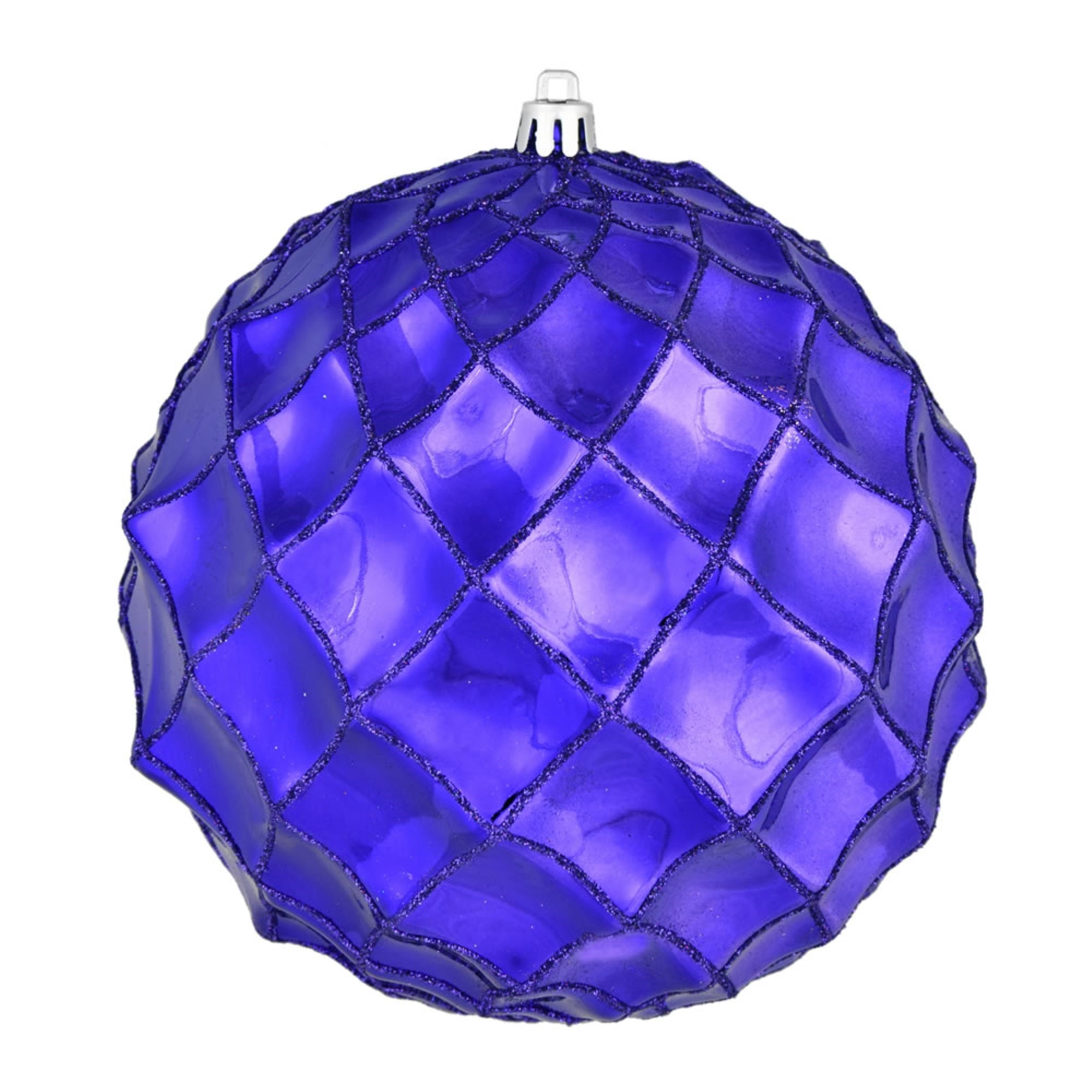 4” Purple Shiny Form Ball 6/Bag