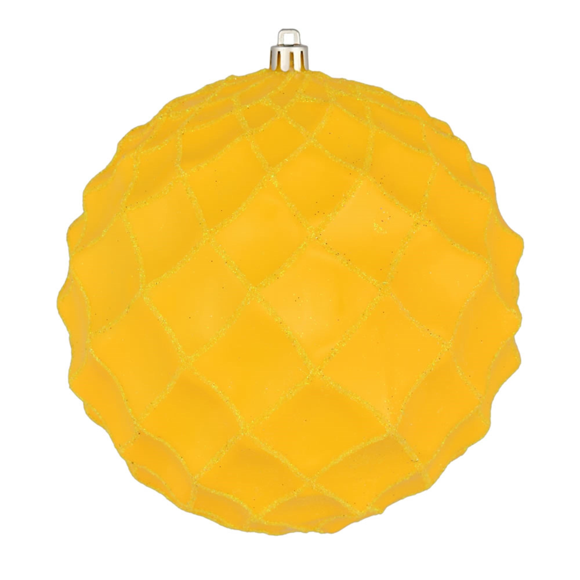 6” Yellow Shiny Form Ball 4/Bag