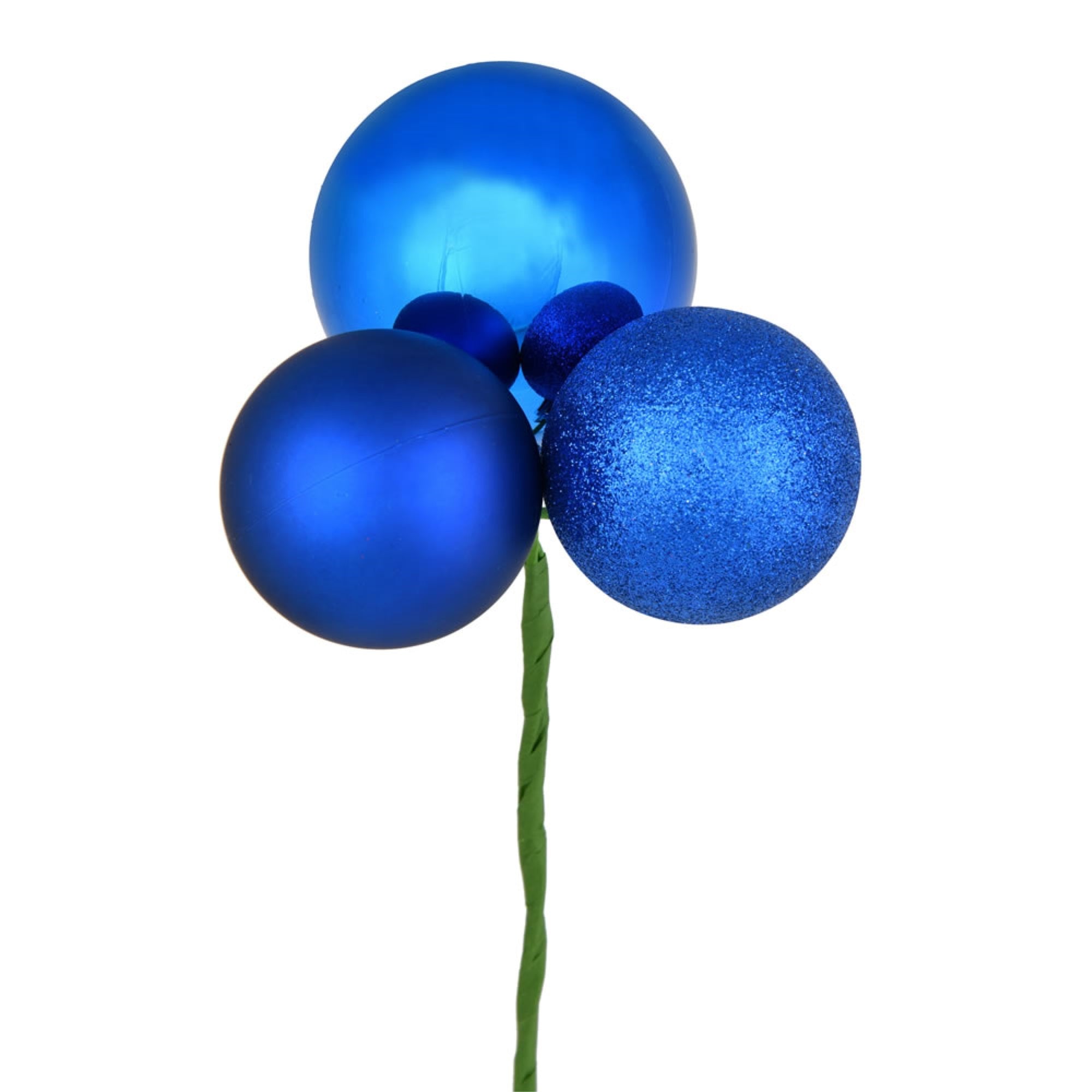 18” Blue Ornament Pick 4/Bg