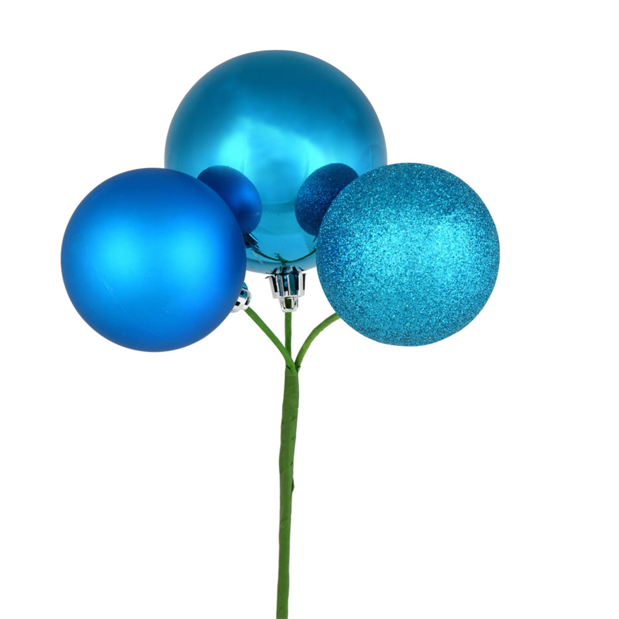 18” Turquoise Ornament Pick 4/Bg