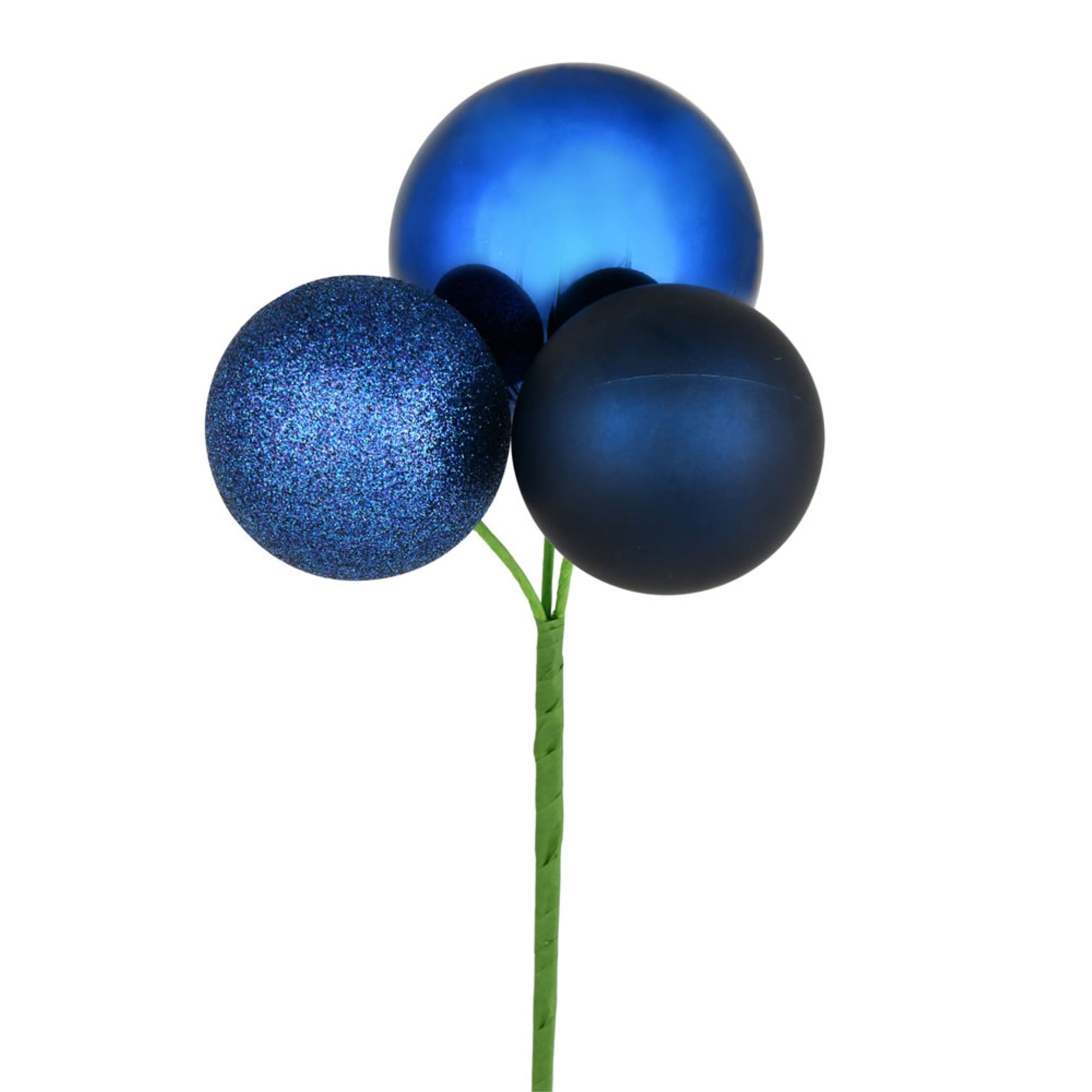 18” Midnight Blue Ornament Pick 4/Bg