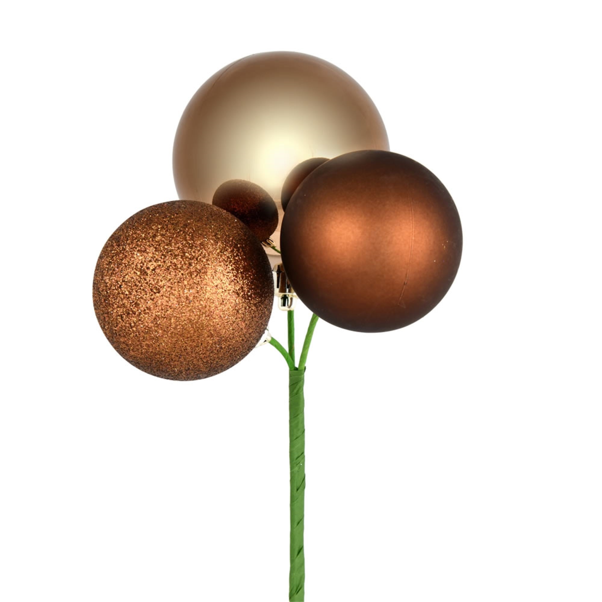 18” Mocha Ornament Pick 4/Bg