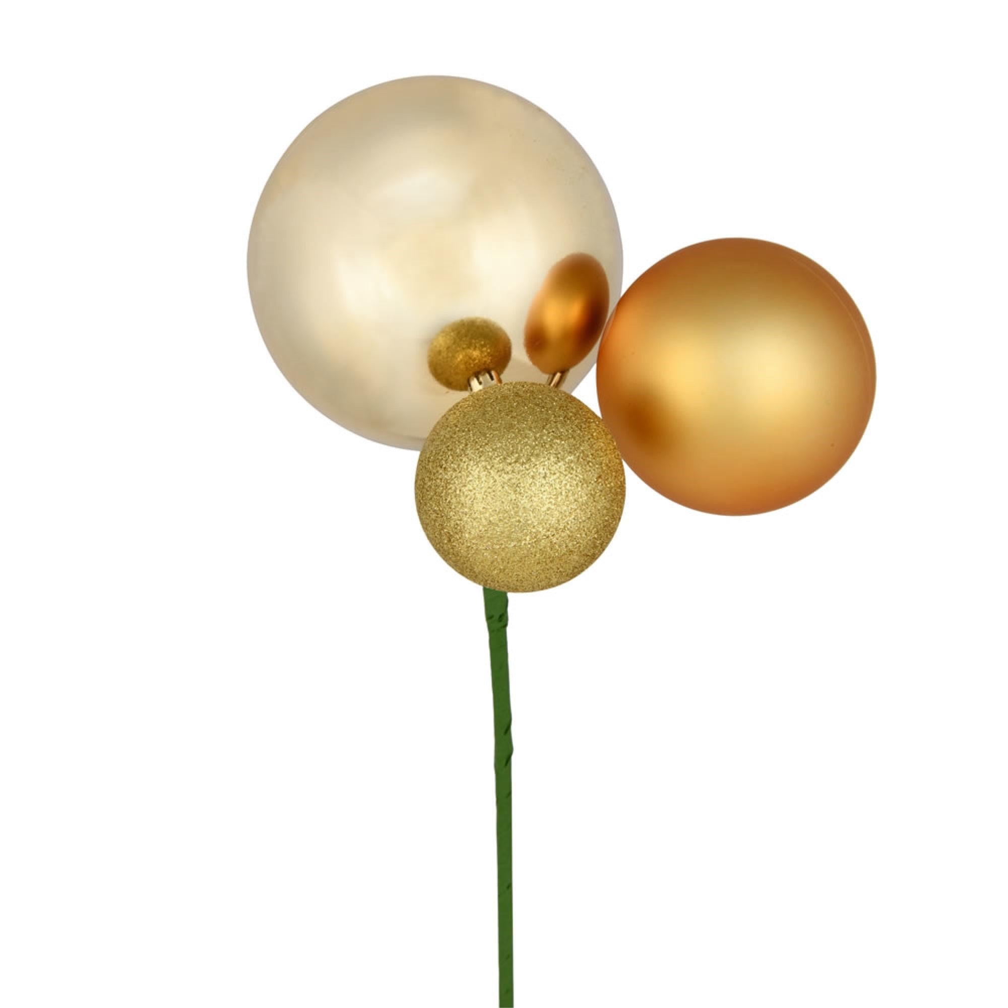 18” Gold Ornament Pick 3/Bg