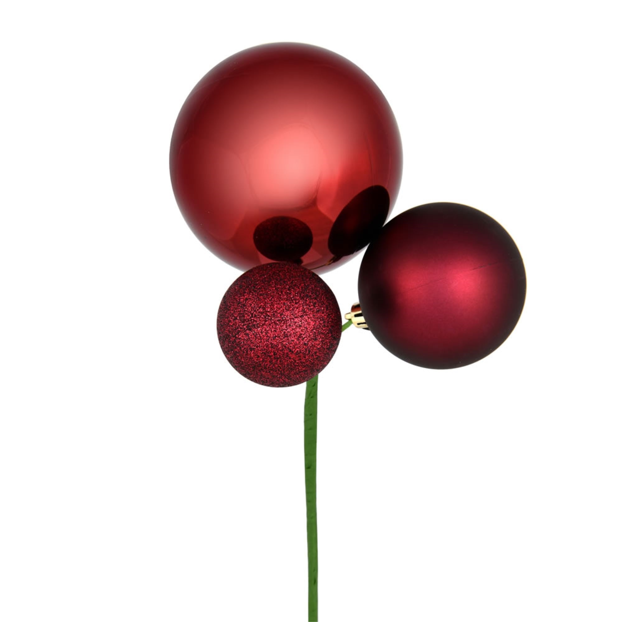 18” Wine Ornament Pick 3/Bg