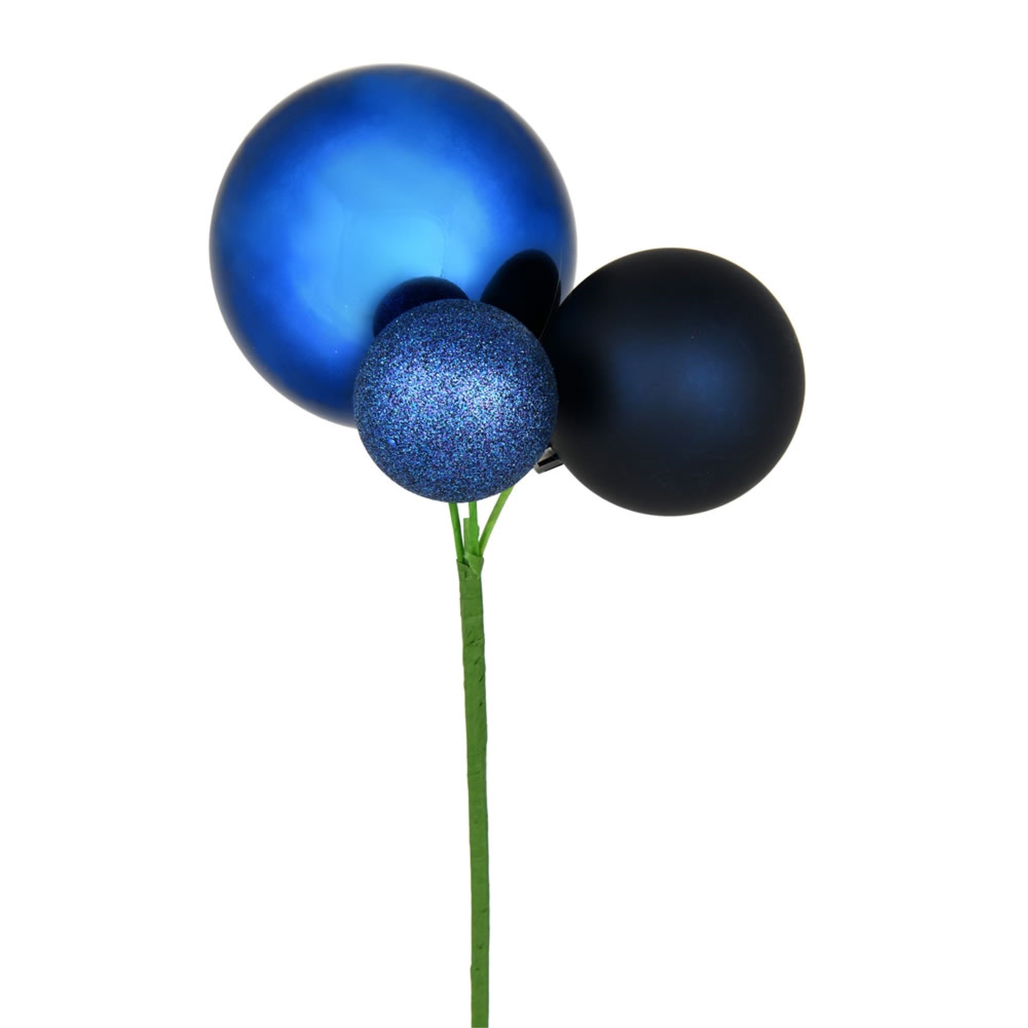 18” Midnight Blue Ornament Pick 3/Bg
