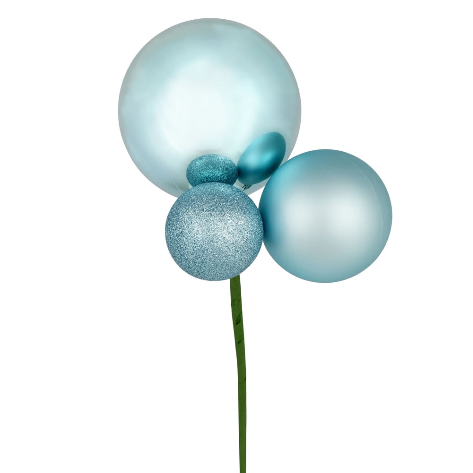 18” Baby Blue Ornament Pick 3/Bg