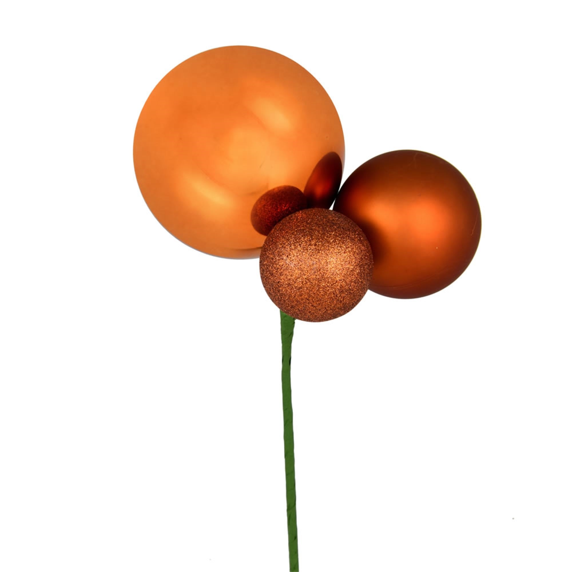 18” Copper Ornament Pick 3/Bg