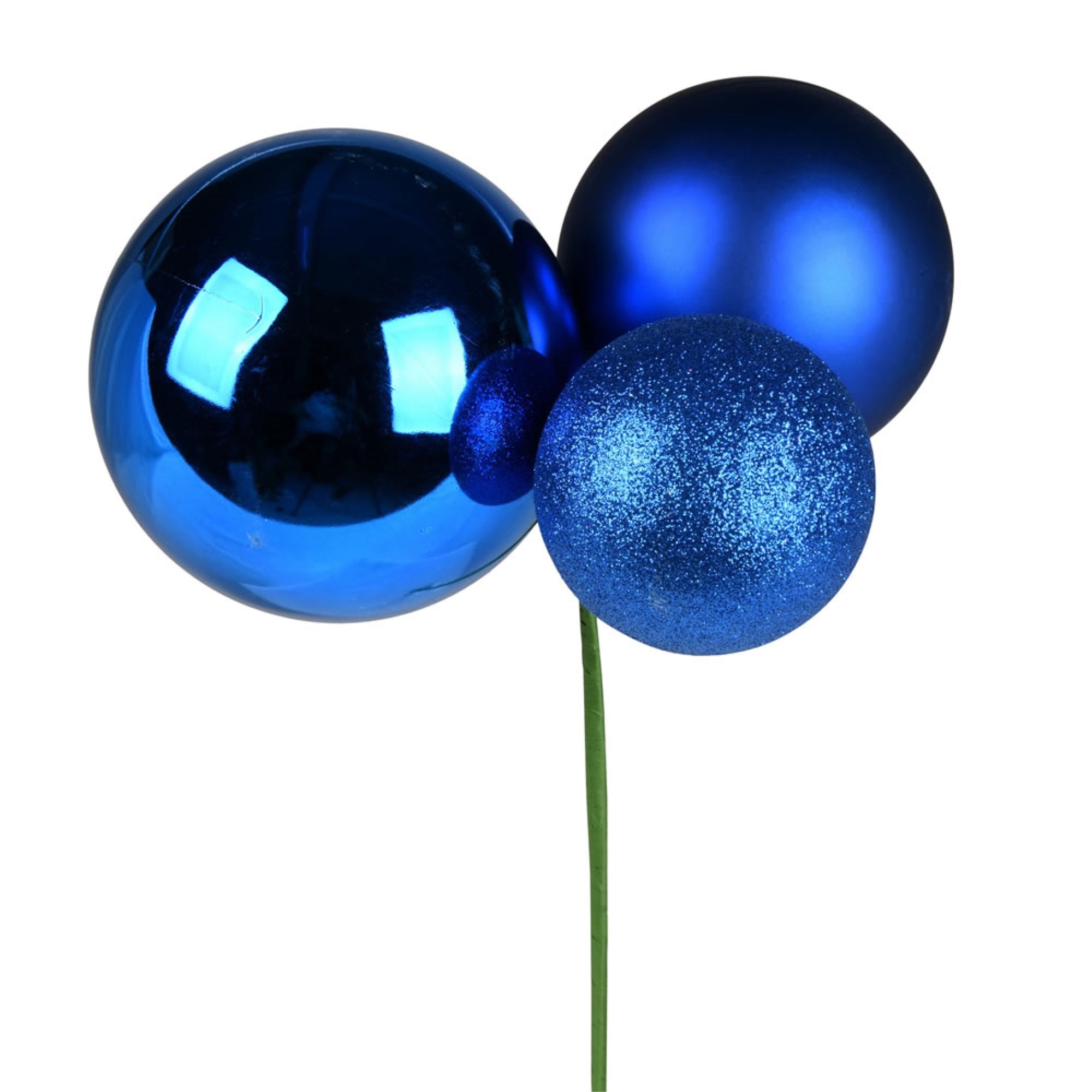 18” Blue Ornament Pick 2/Bg