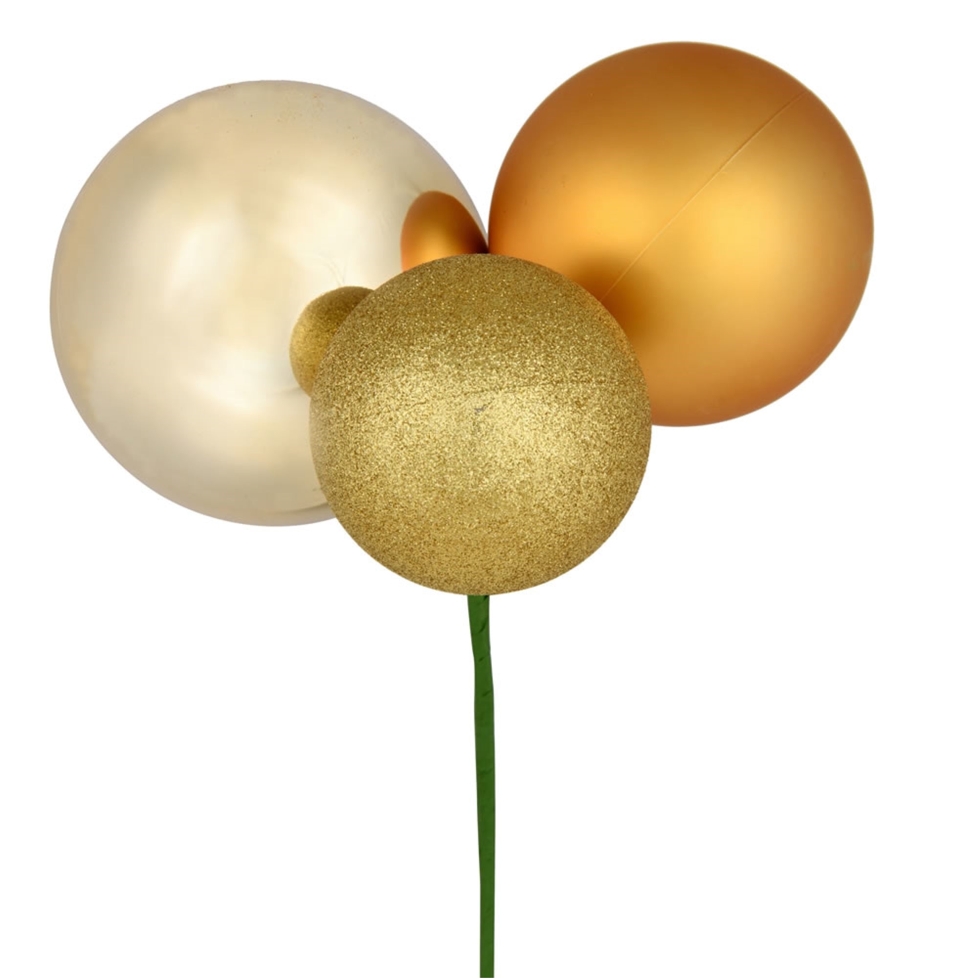 18” Gold Ornament Pick 2/Bg