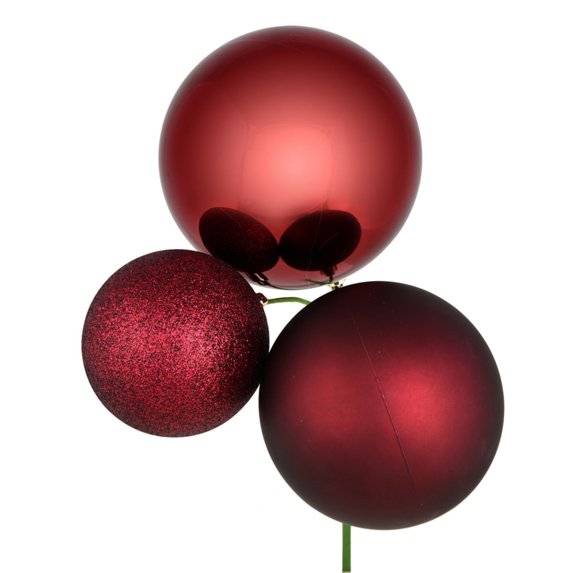 18” Wine Ornament Pick 2/Bg