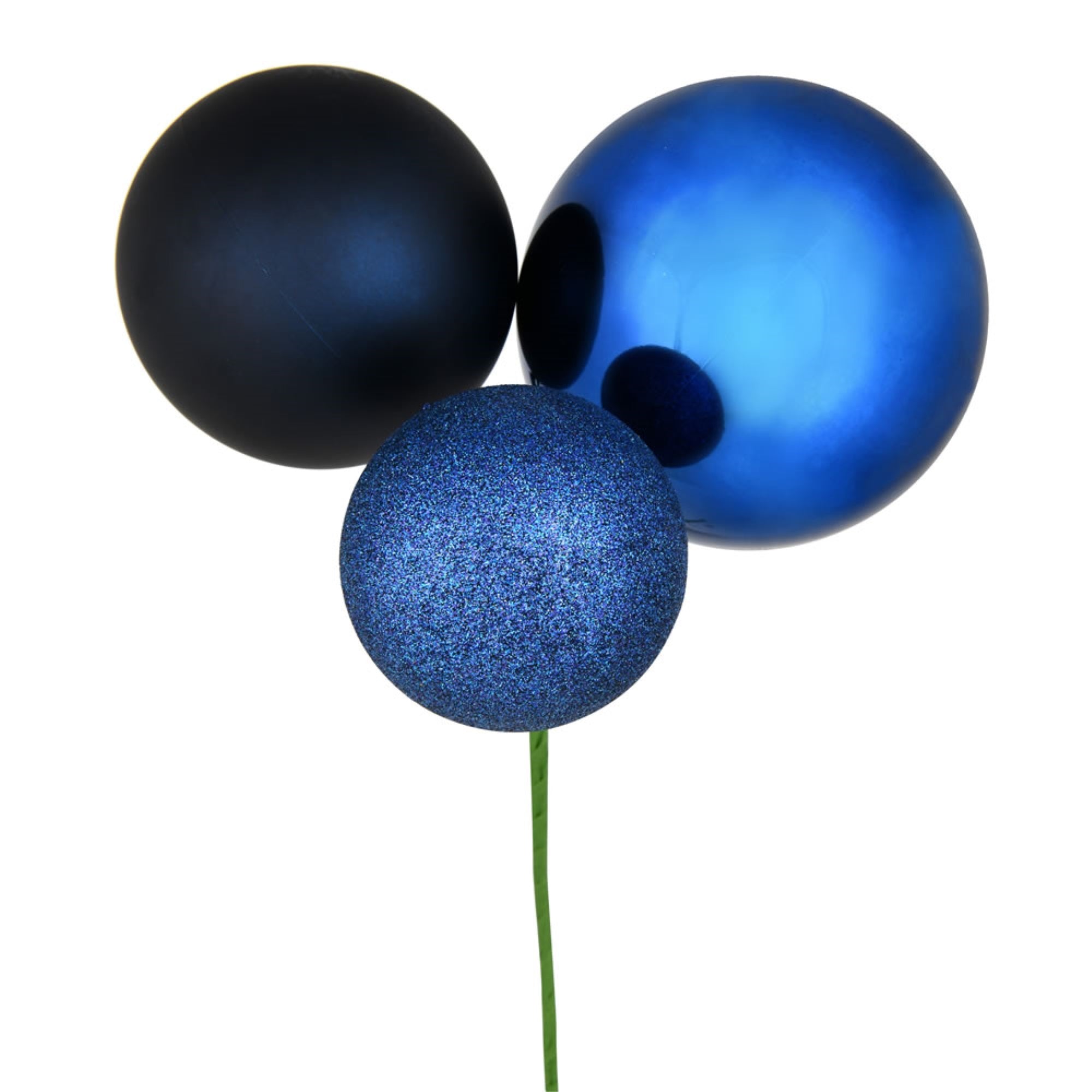 18” Midnight Blue Ornament Pick 2/Bg