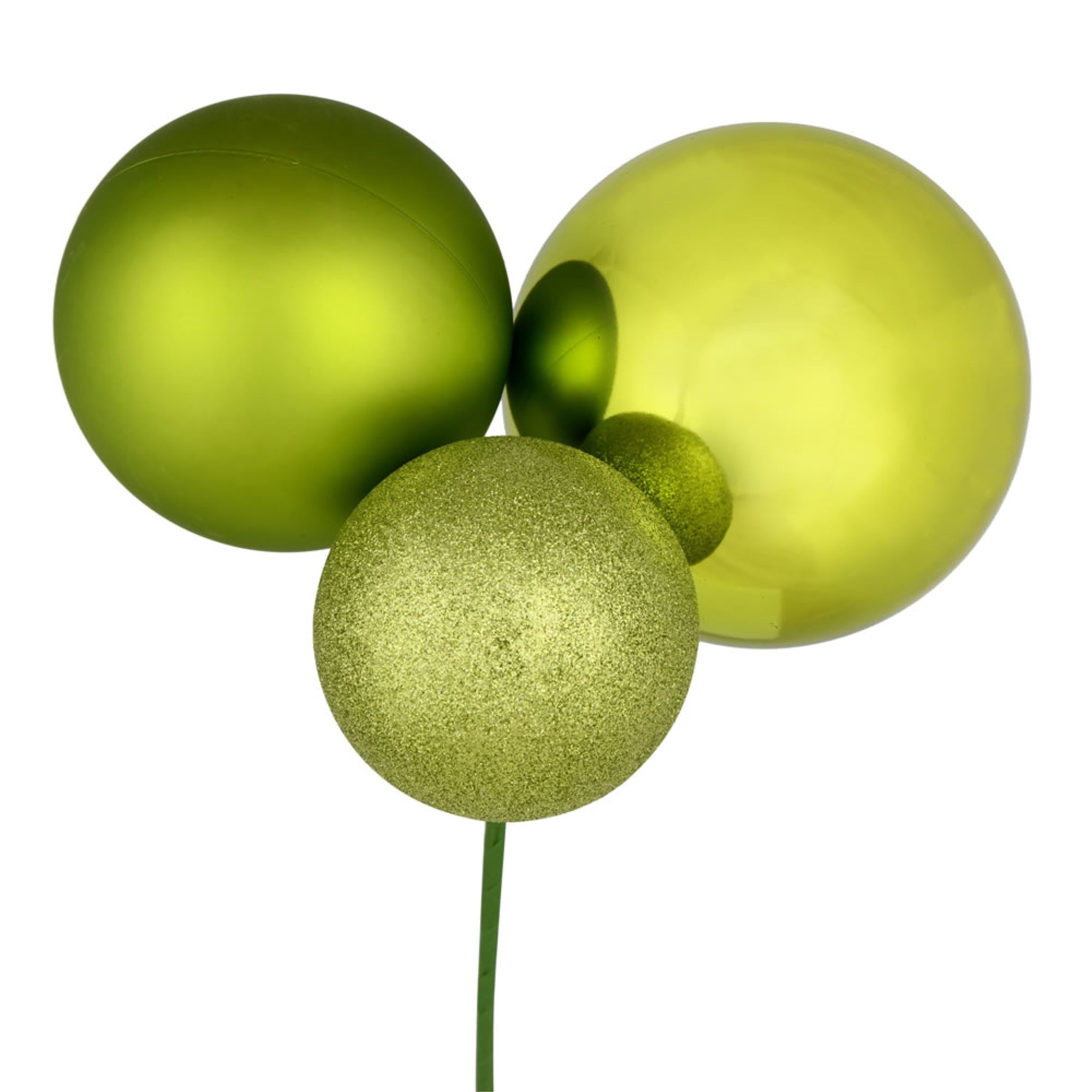 18” Lime Ornament Pick 2/Bg