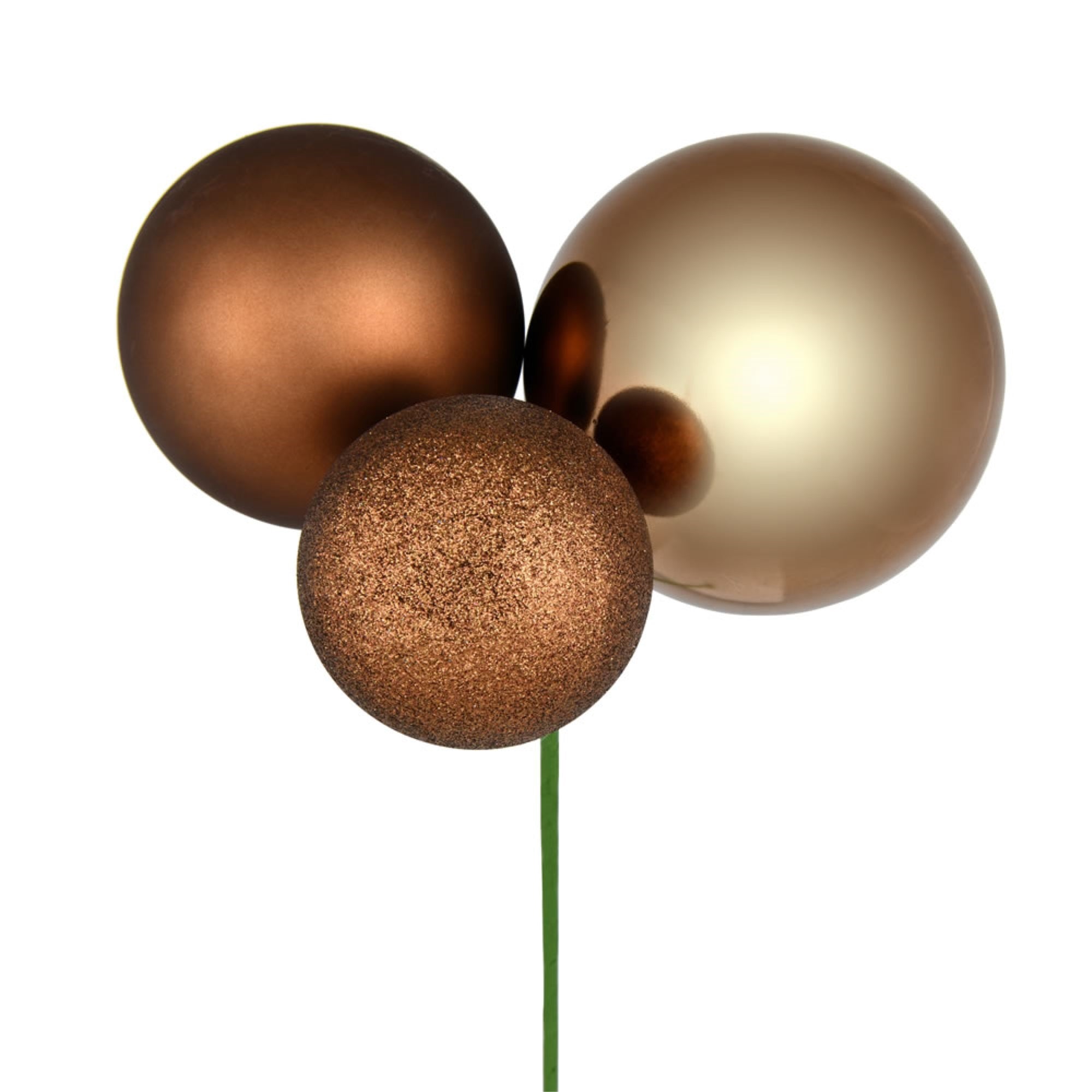 18” Mocha Ornament Pick 2/Bg
