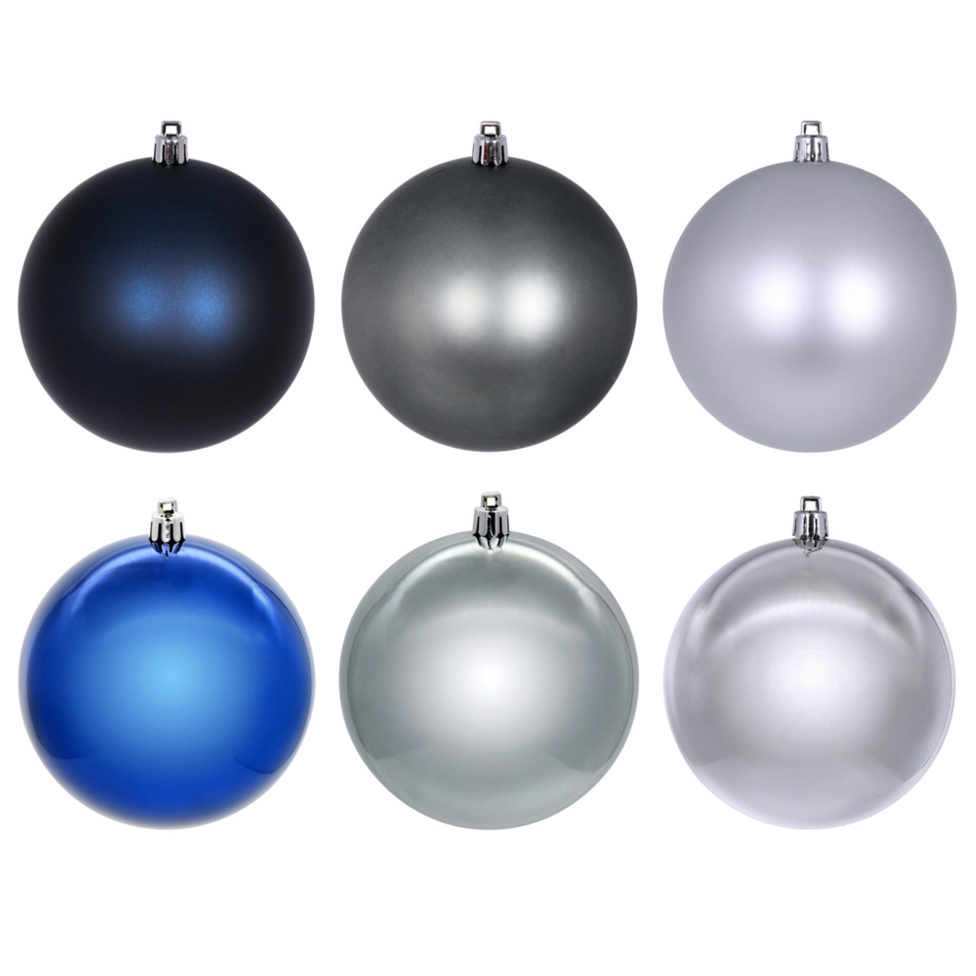 3” Midnt Blue Pewter Silver Asst 12/box