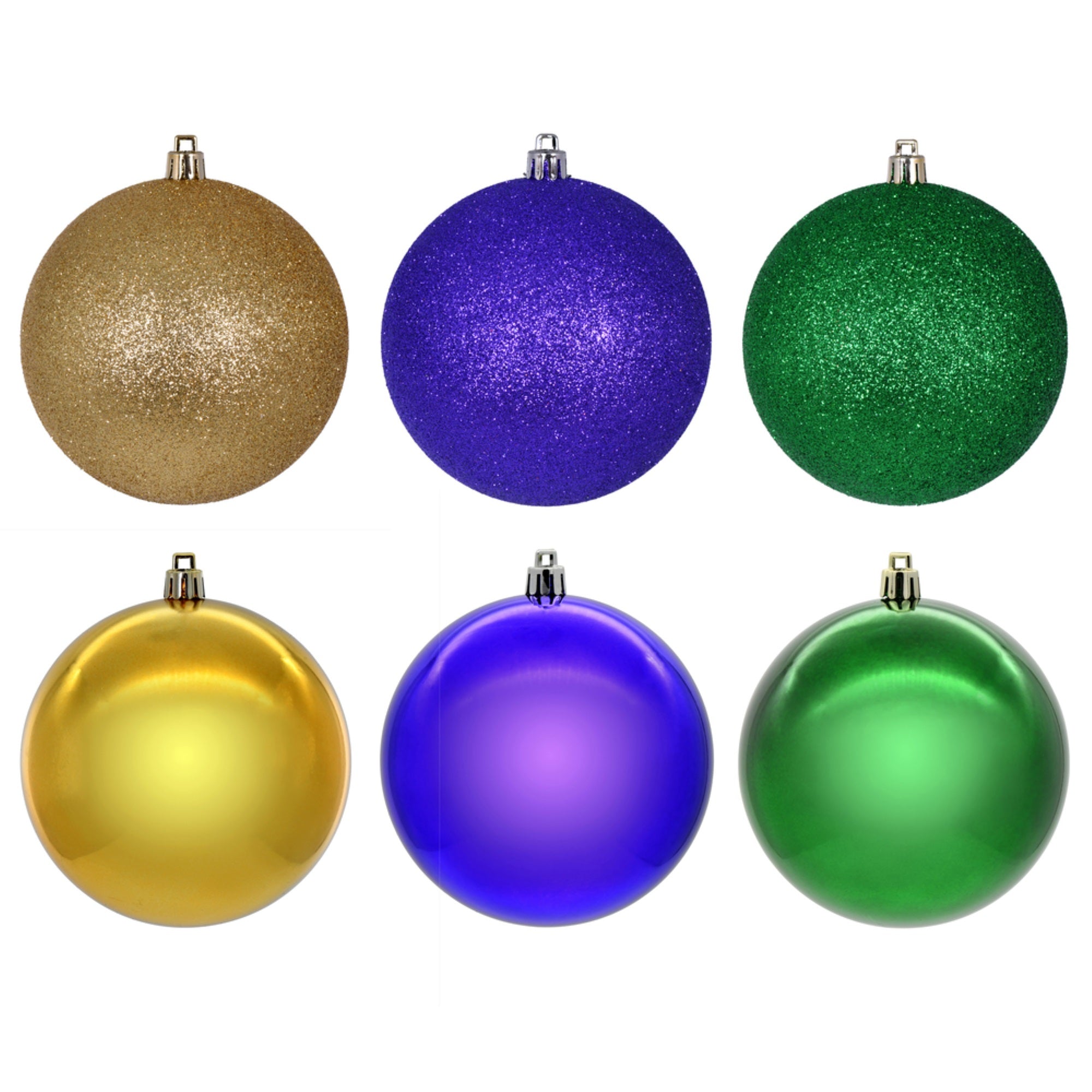 3” Green Copper-Gold Purple Asst 12/box