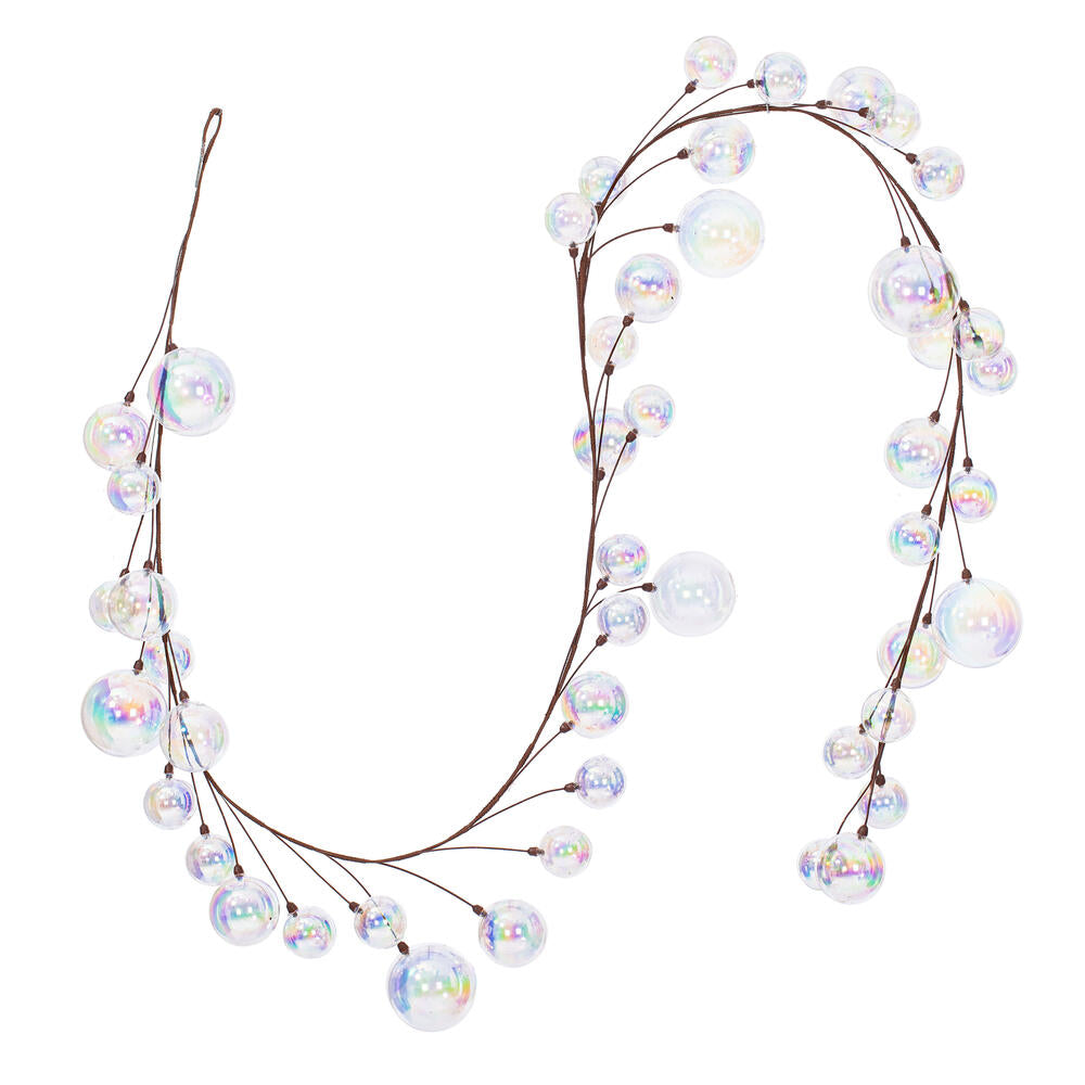 10' Clear Iridescent Branch Ball