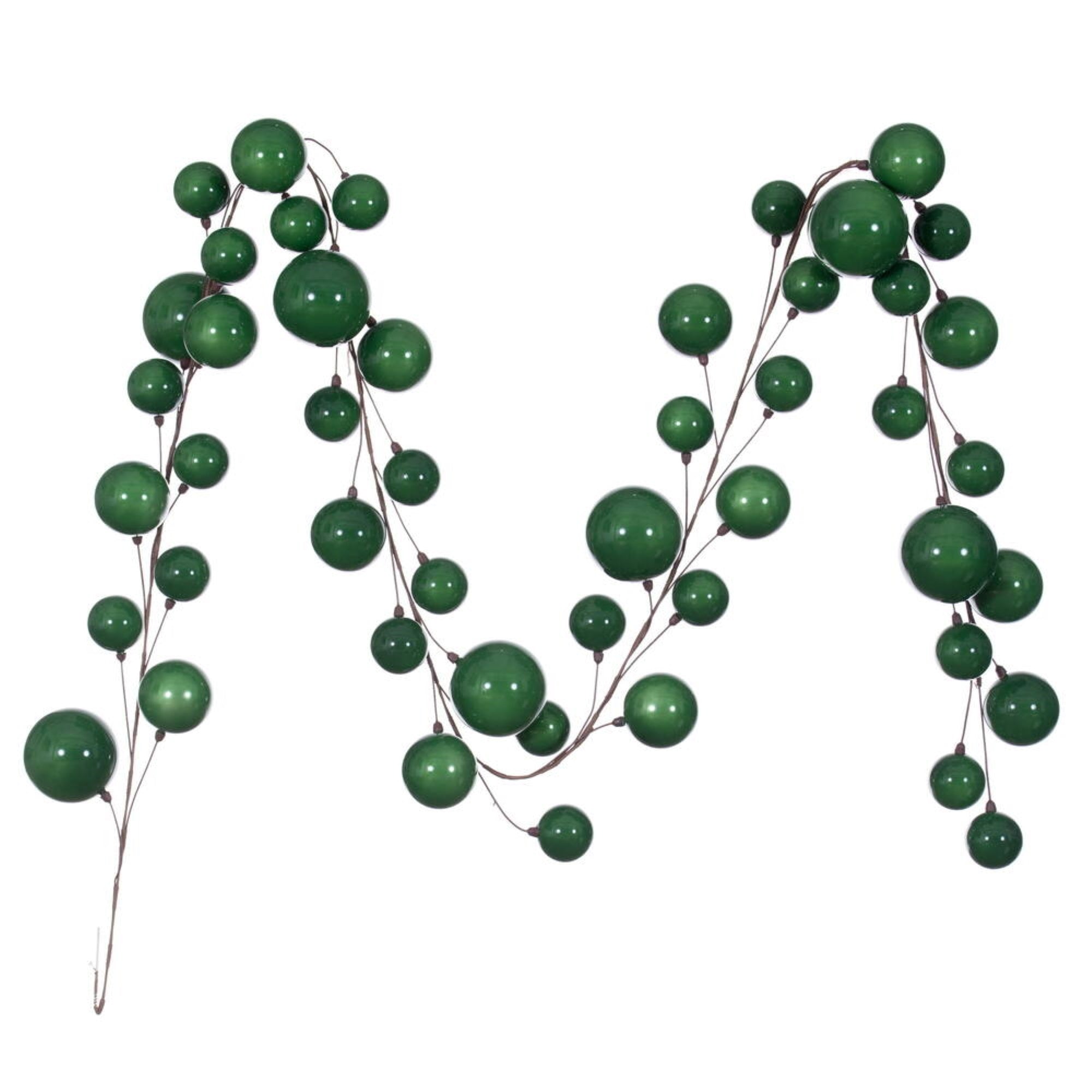 Vickerman 10' Green Pearl Branch Ball Wire .