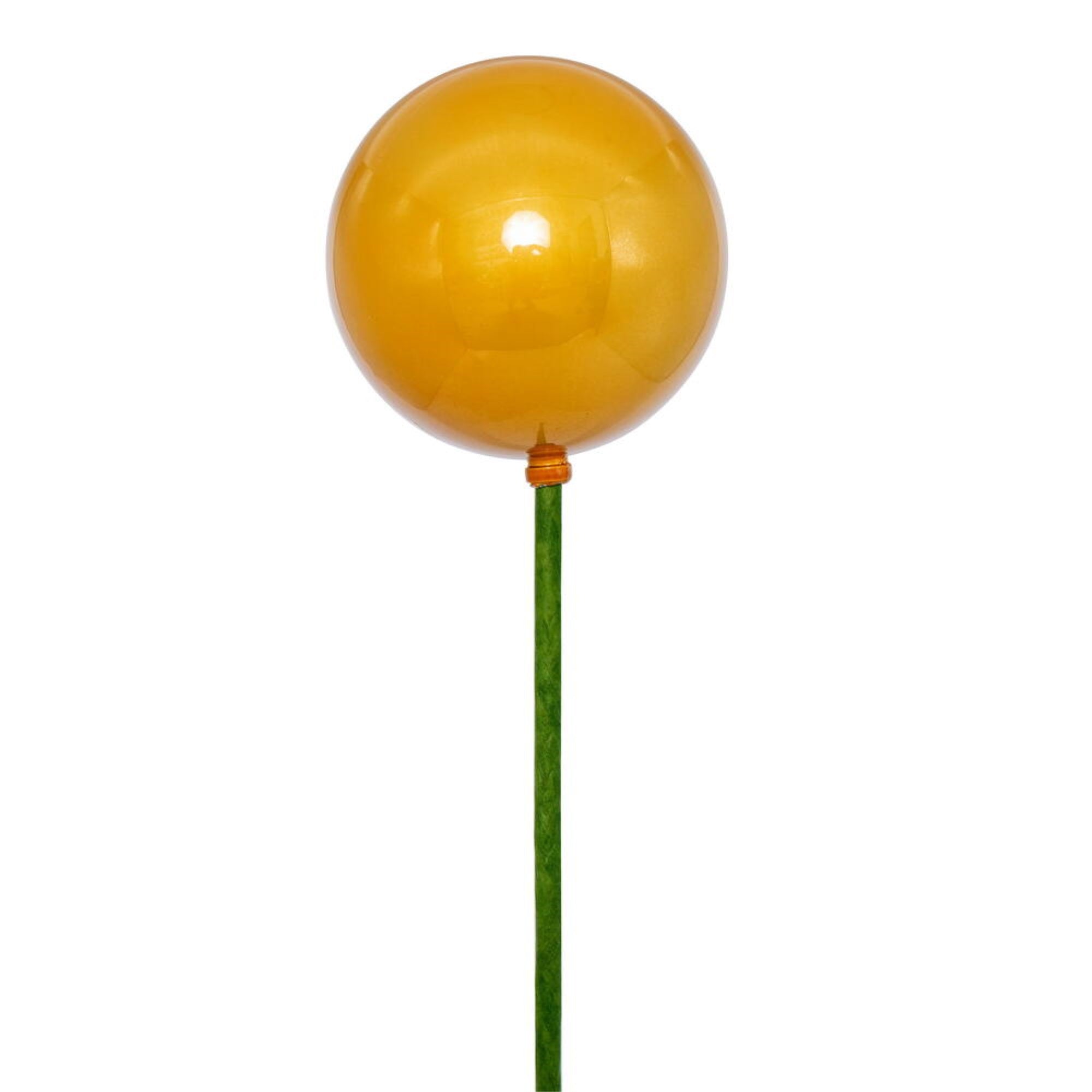 Vickerman 3″ x 18″ Gold Pearl Ball Ornament Stick 12 per bag.