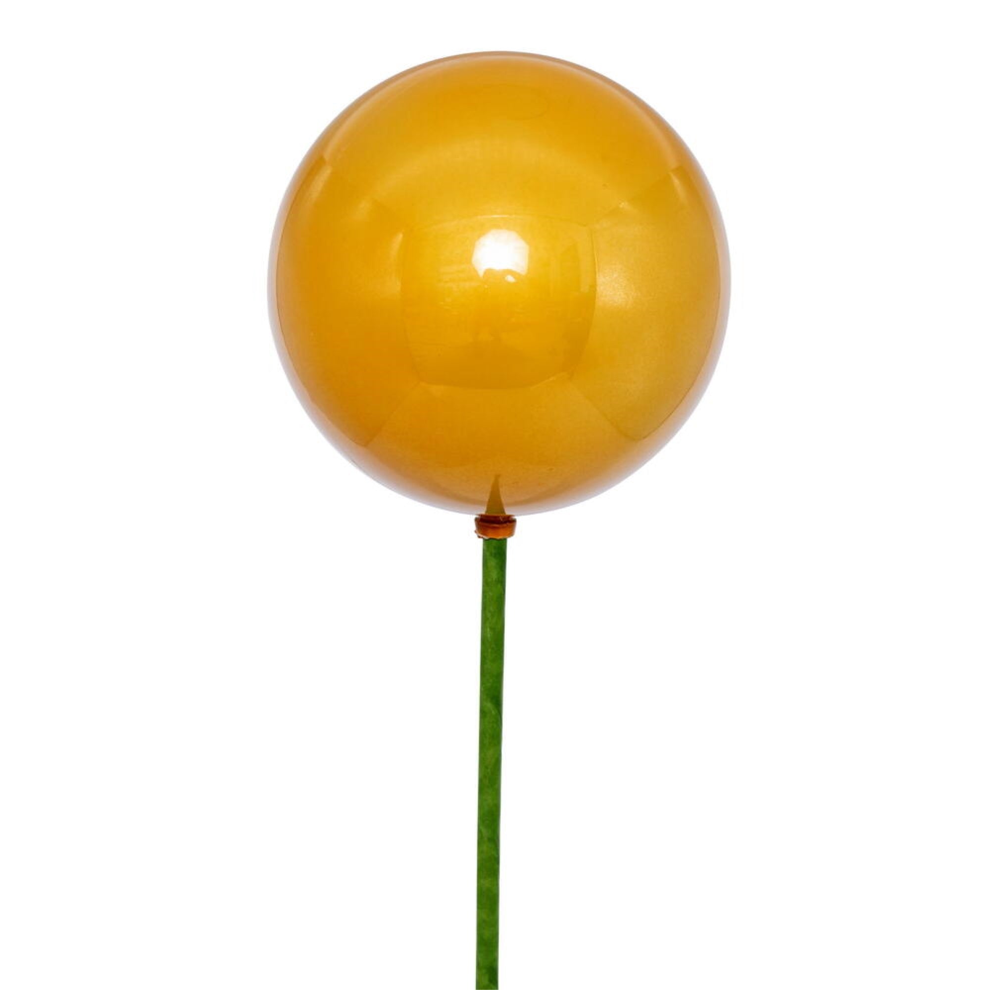Vickerman 4” x 18” Gold Pearl Ball Ornament Stick 6 per bag.