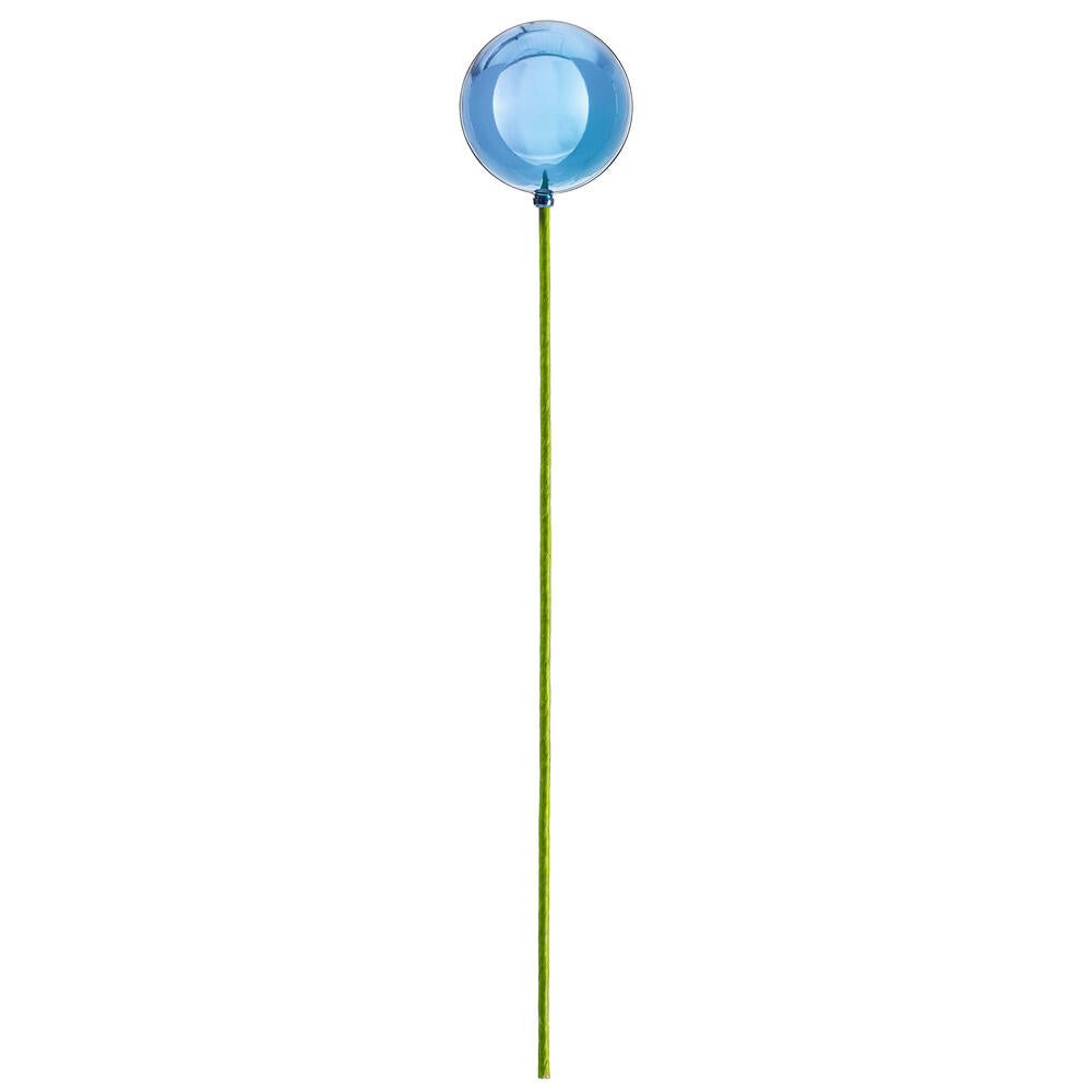3” x 18” Blue Shiny Ball Stick 12/Bg