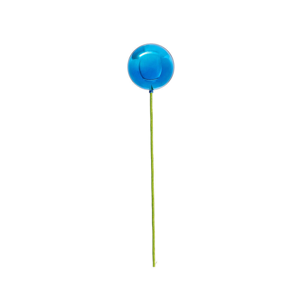 4” x 18” Blue Shiny Ball Stick 6/Bag