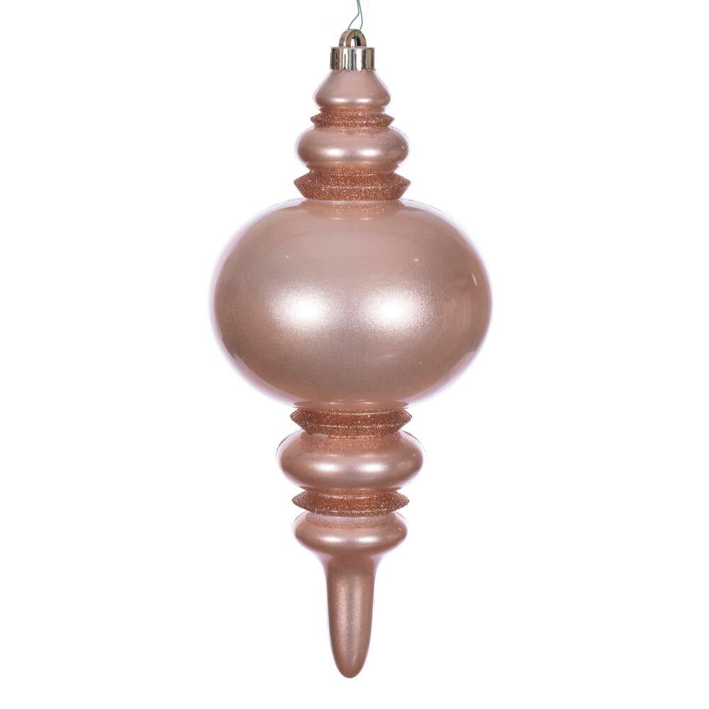 13” Rose Gold Candy Glitter Finial UV