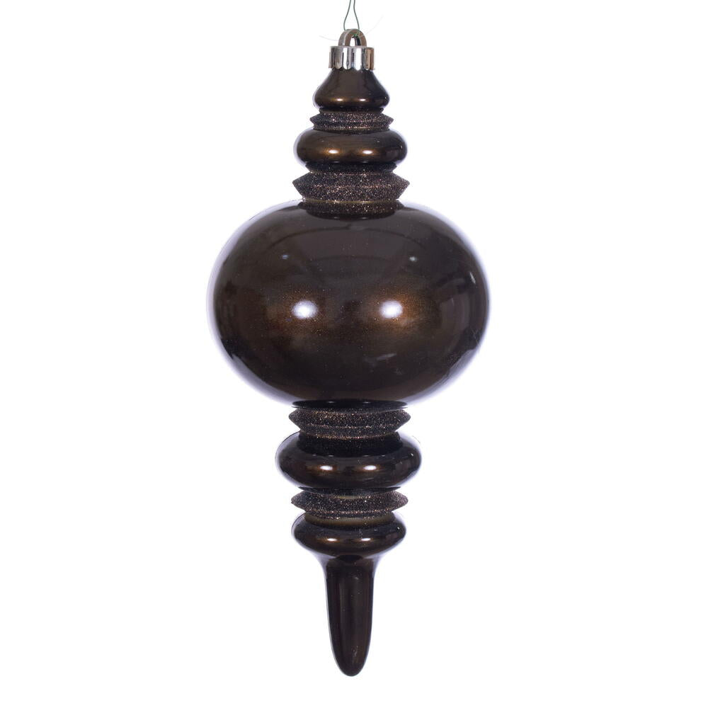 13” Chocolate Candy Glitter Finial UV