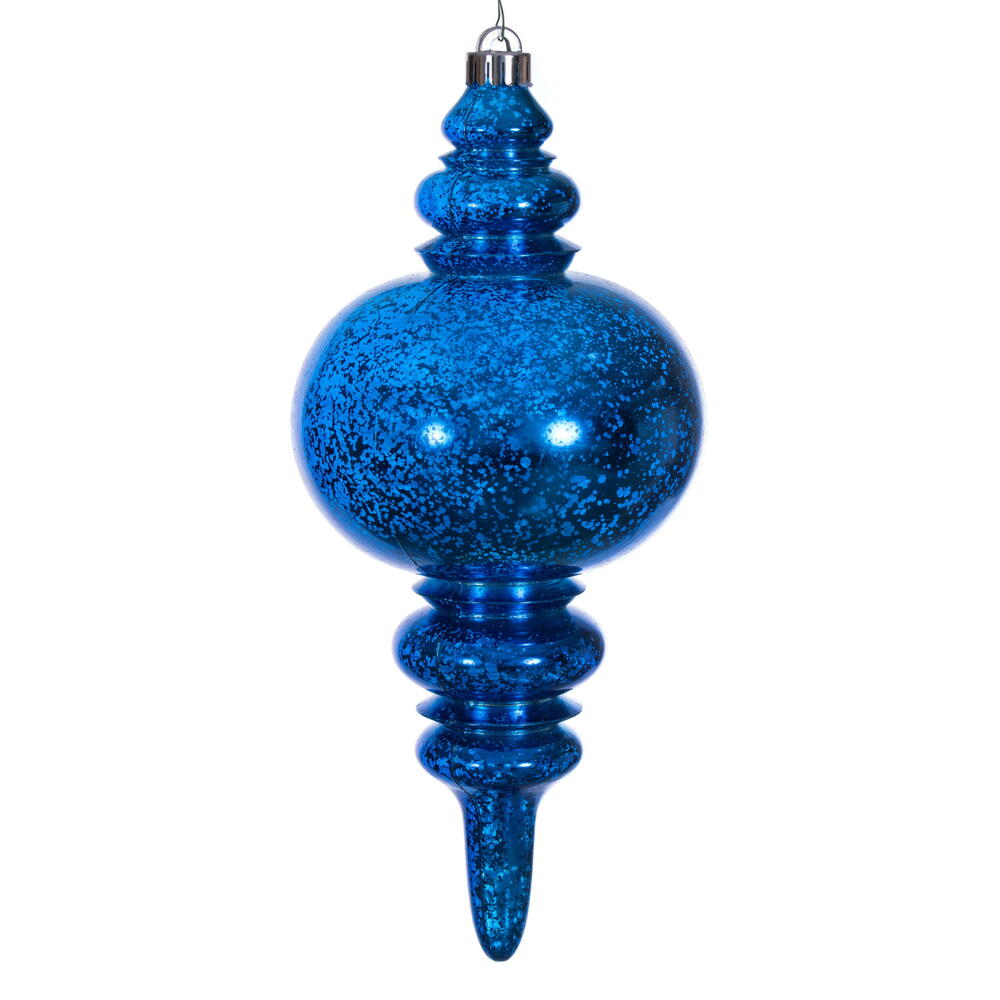 13” Blue Mercury Finial