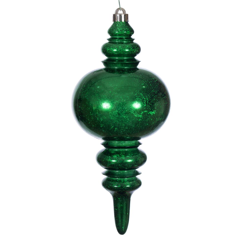 13” Green Mercury Finial