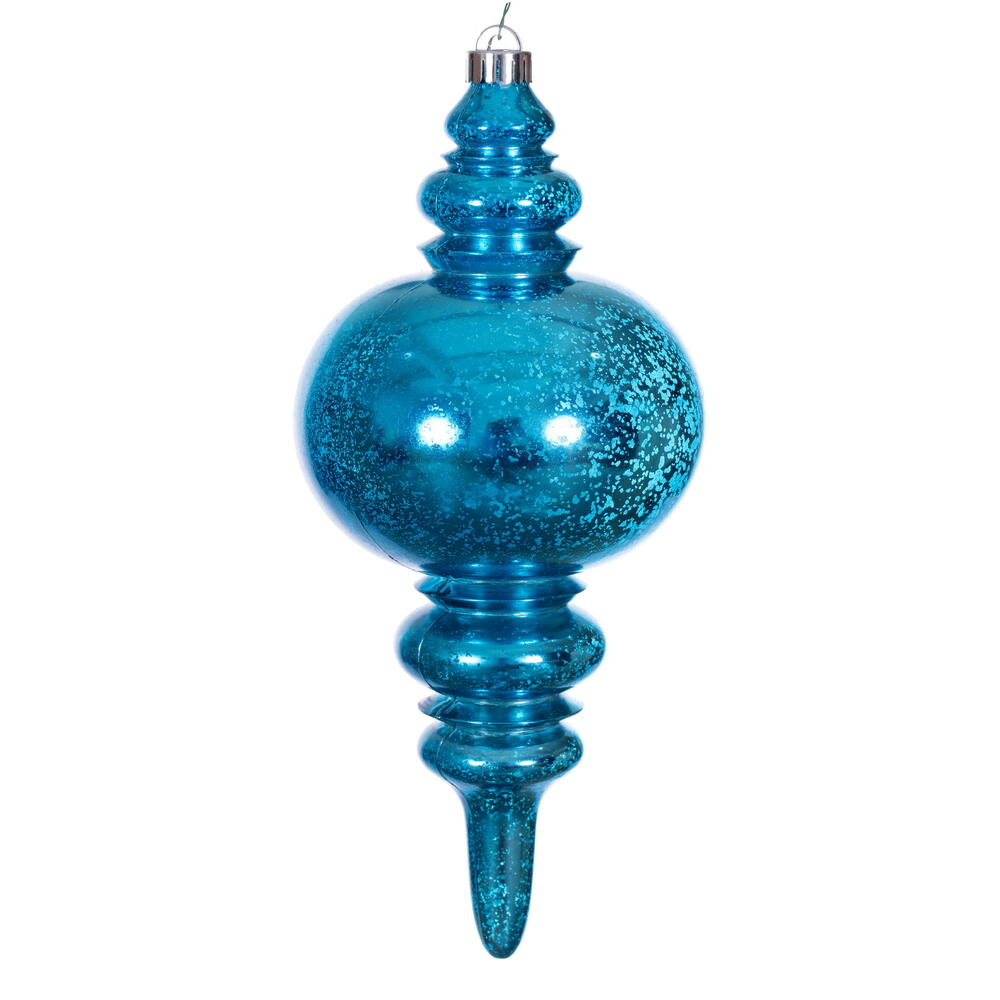 13” Turquoise Mercury Finial