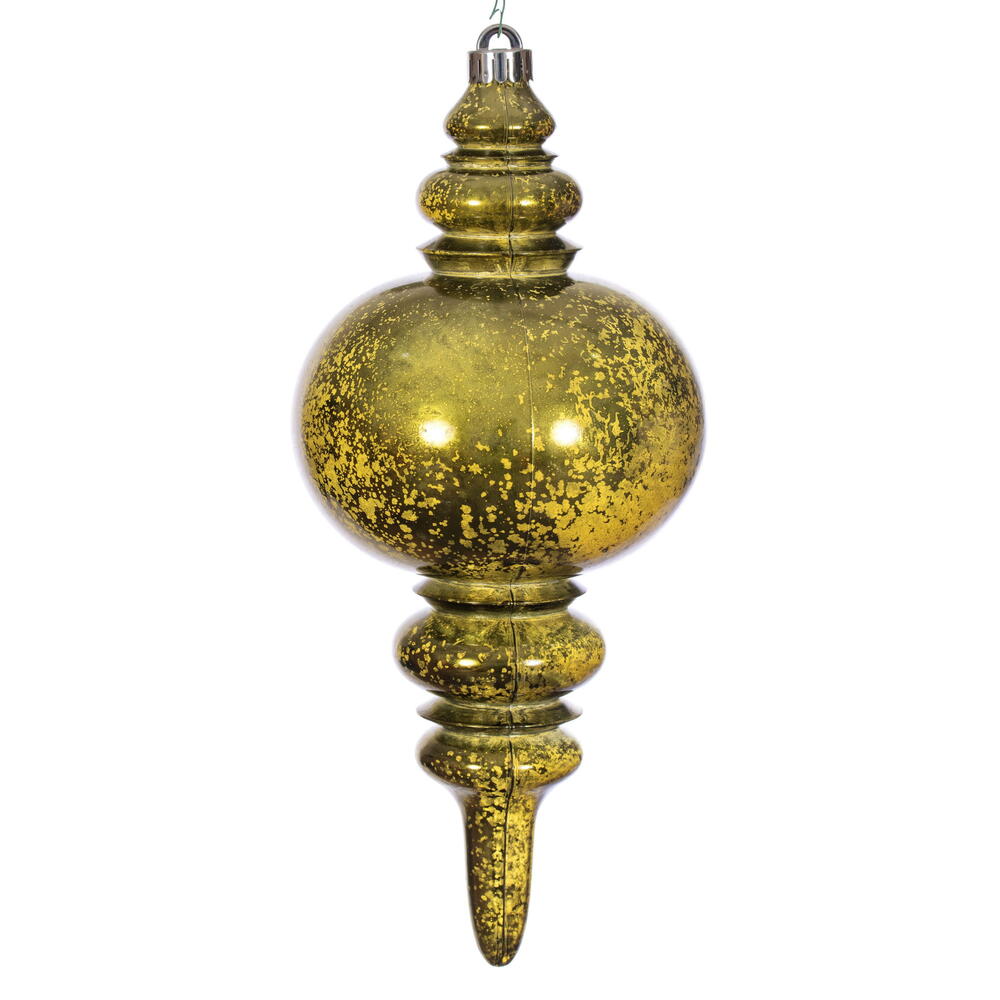 13” Olive Mercury Finial