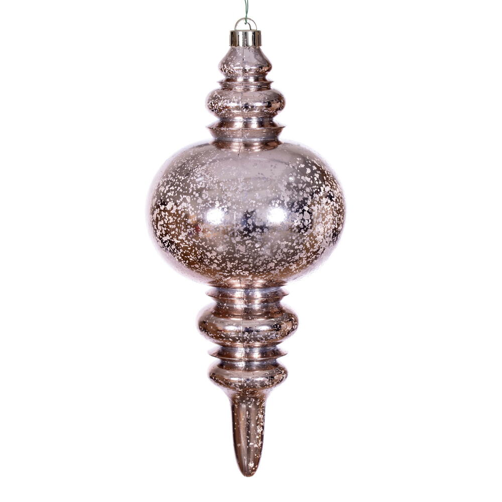 13” Rose Gold Mercury Finial