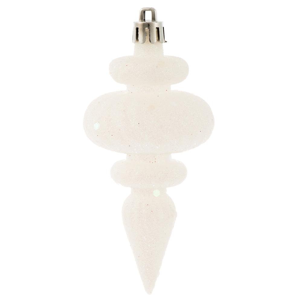 Vickerman 4” White Finial 4 Finish Asst 8/Bx - N500011