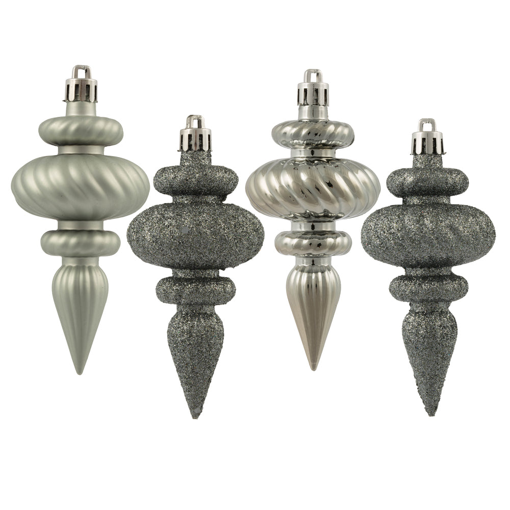Vickerman 4” Limestone Finial 4 Finish Asst 8/Bx - N500025