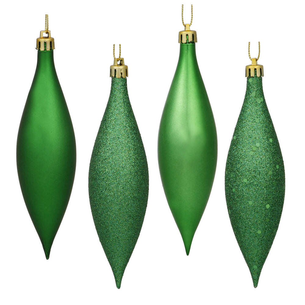 Vickerman 5.5″ Green Drop 4 Finish Asst 8/Bx - N500104