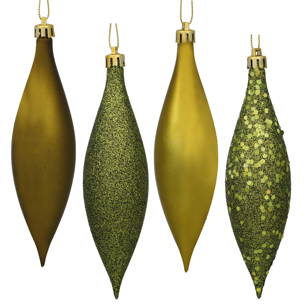 Vickerman 5.5″ Olive Drop 4 Finish Asst 8/Bx - N500114