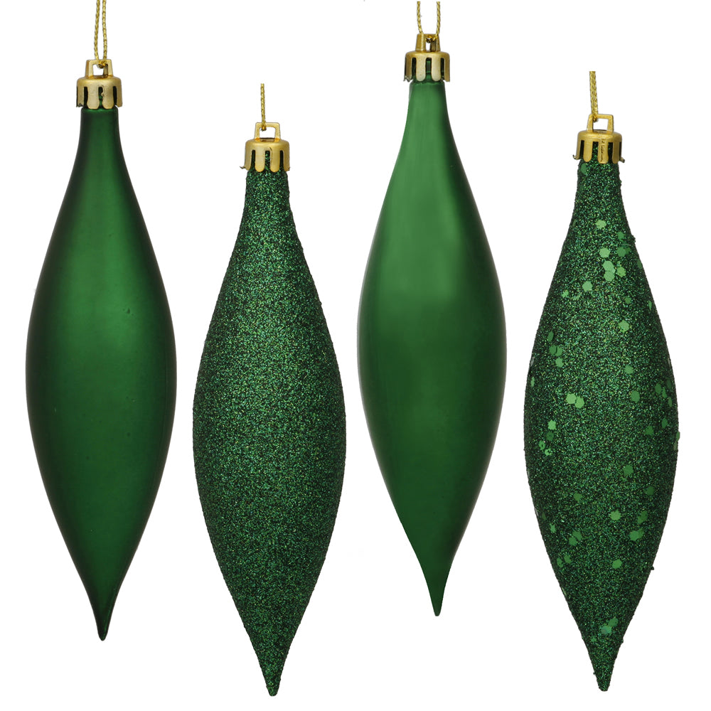 Vickerman 5.5″ Emerald Drop 4 Finish Asst 8/Bx - N500124
