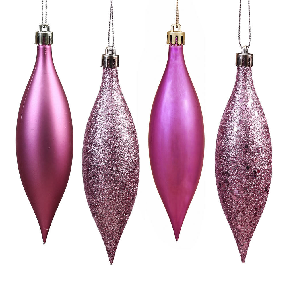 Vickerman 5.5″ Mauve Drop 4 Finish Asst 8/Bx - N500145