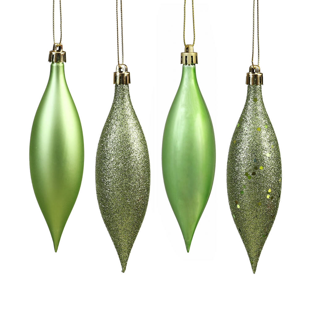 Vickerman 5.5″ Celadon Drop 4 Finish Asst 8/Bx - N500154