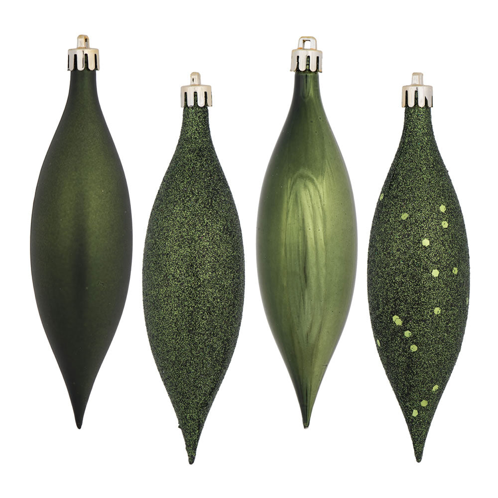 Vickerman 5.5” Moss Green Drop 4 Finish Asst 8/Bx - N500164
