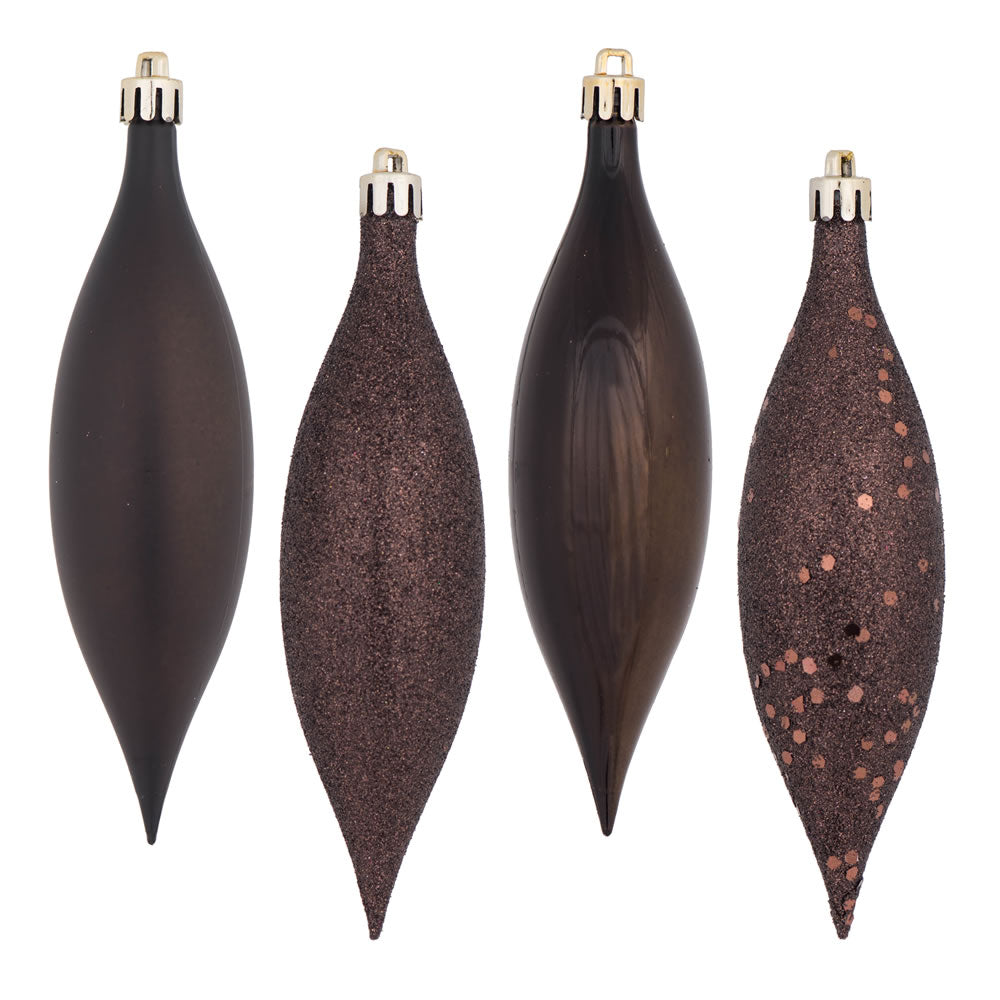 Vickerman 5.5” Chocolate Drop 4 Finish Asst 8/Bx - N500175
