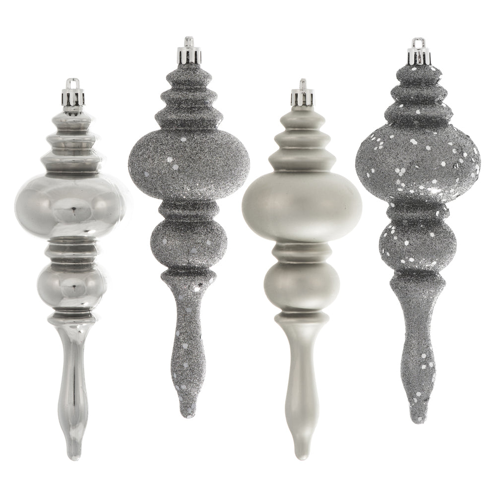 Vickerman 7” Limestone Finial 4 Finish Asst 8/Bx - N500225