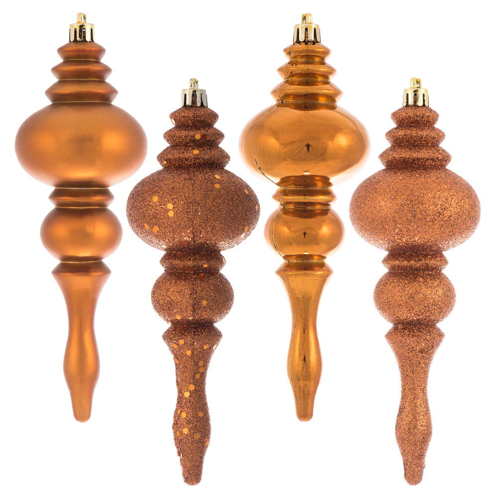 Vickerman 7” Copper Finial 4 Finish 8/Bx - N500288