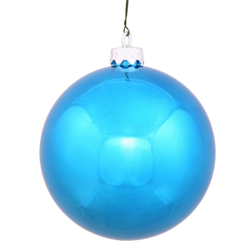 Vickerman 2.4″ Turquoise Shiny Ball UV 24/Bag - N590612DSV