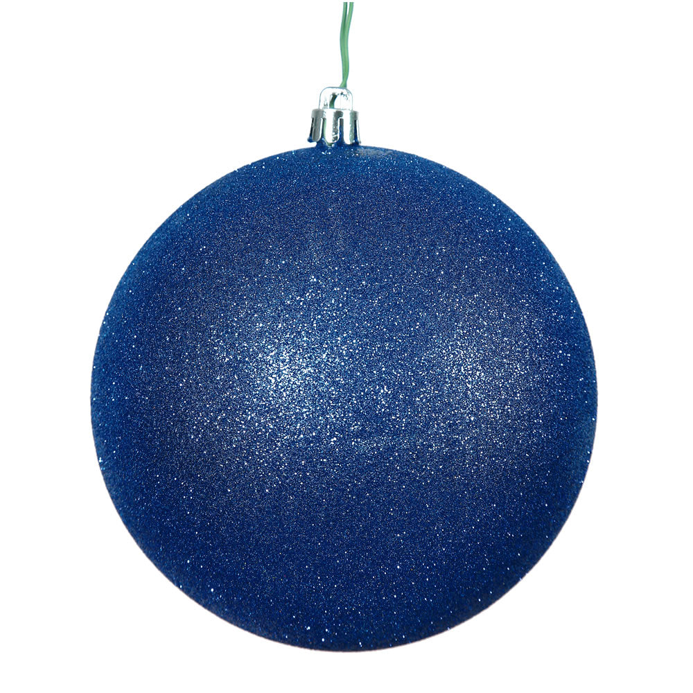 Vickerman 2.4” Colbalt Blue Glitter Ball 24/Bag - N590622DG