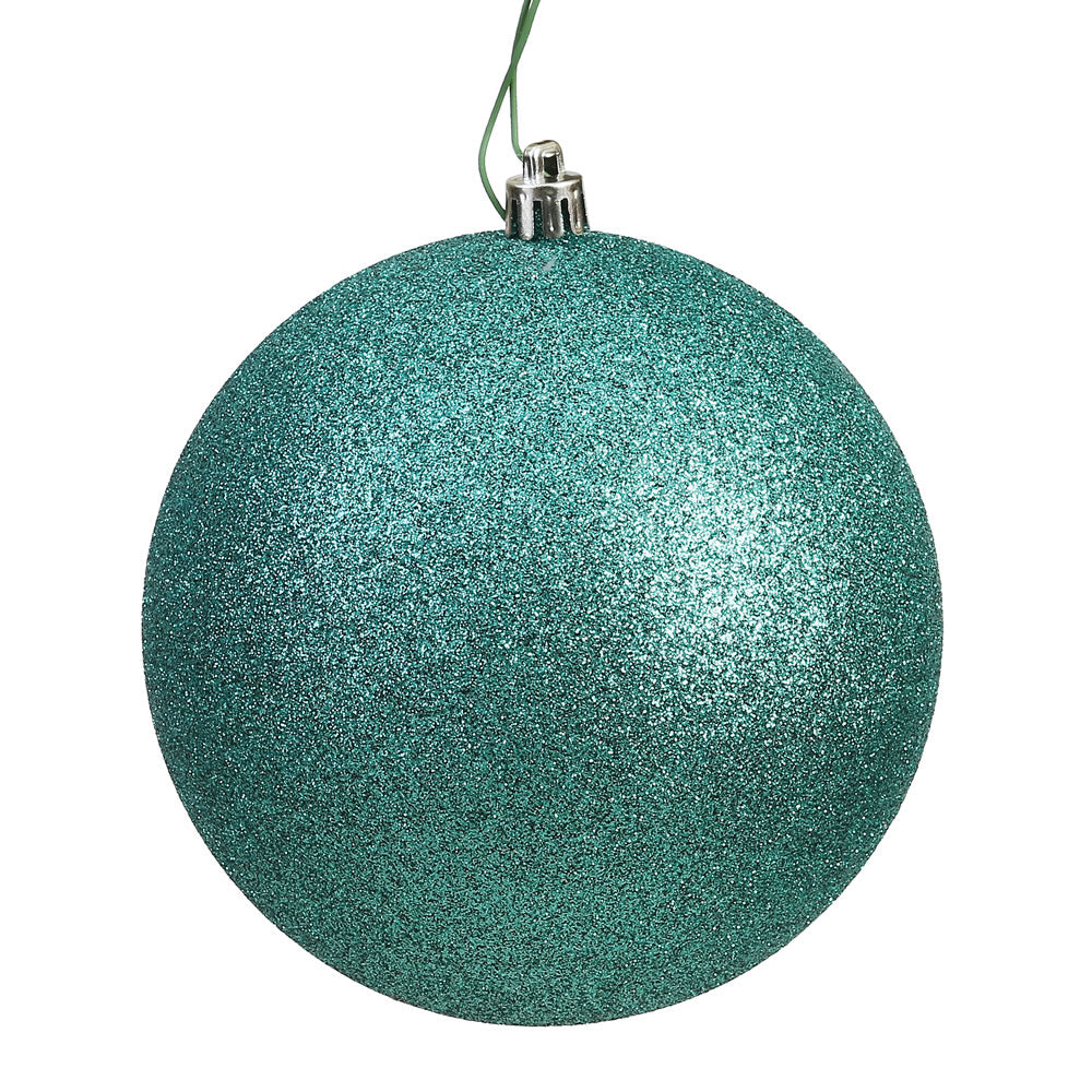 Vickerman 2.4” Seafoam Glitter Ball 24/Bag - N590644DG